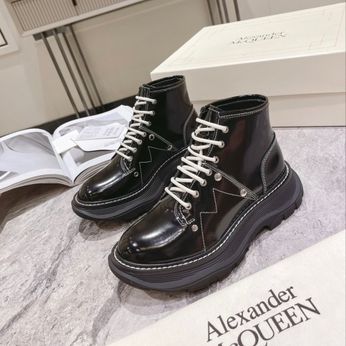 Cheap Alexander McQueen Boots For Women #1163706 Replica Wholesale [$115.00 USD] [ITEM#1163706] on Replica Alexander McQueen Boots