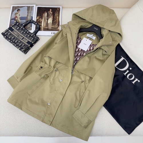 Cheap Christian Dior Coat Long Sleeved For Women #1163707 Replica Wholesale [$160.00 USD] [ITEM#1163707] on Replica Christian Dior Coat