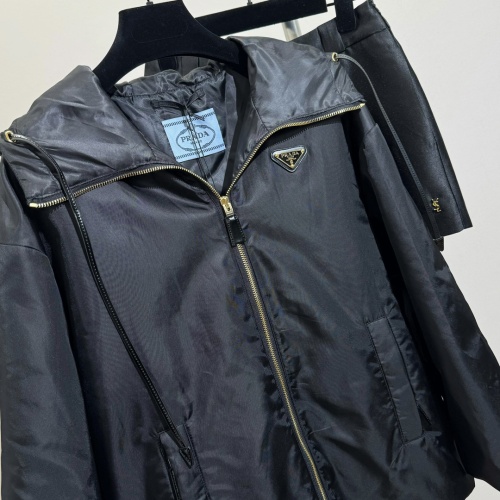 Cheap Prada Jackets Long Sleeved For Women #1163715 Replica Wholesale [$155.00 USD] [ITEM#1163715] on Replica Prada Jackets