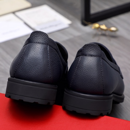 Cheap Salvatore Ferragamo Leather Shoes For Men #1163731 Replica Wholesale [$85.00 USD] [ITEM#1163731] on Replica Salvatore Ferragamo Leather Shoes