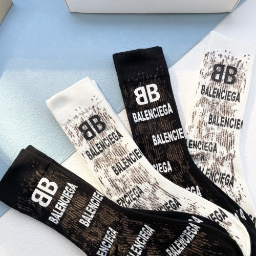 Cheap Balenciaga Socks #1163787 Replica Wholesale [$34.00 USD] [ITEM#1163787] on Replica Balenciaga Socks