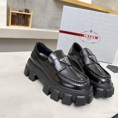Cheap Prada Leather Shoes For Men #1163843 Replica Wholesale [$102.00 USD] [ITEM#1163843] on Replica Prada Leather Shoes