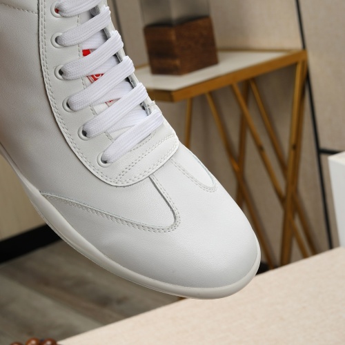 Cheap Prada High Top Shoes For Men #1163909 Replica Wholesale [$88.00 USD] [ITEM#1163909] on Replica Prada High Top Shoes