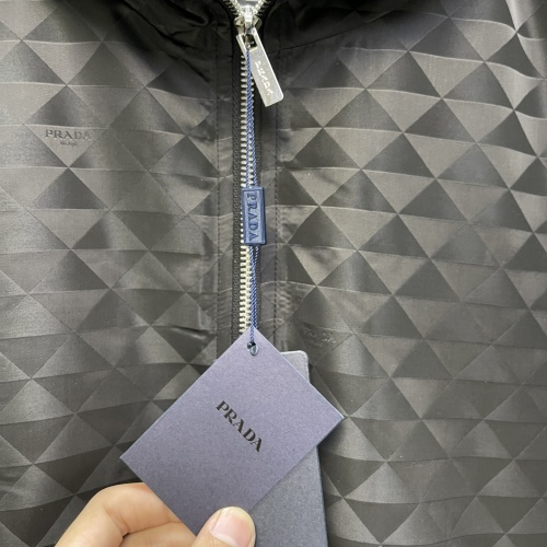 Cheap Prada Jackets Long Sleeved For Men #1163991 Replica Wholesale [$100.00 USD] [ITEM#1163991] on Replica Prada Jackets