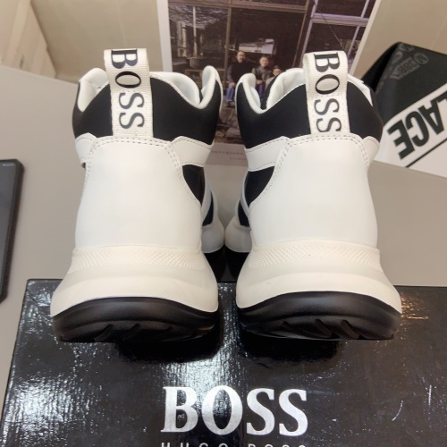 Cheap Boss High Top Shoes For Men #1164129 Replica Wholesale [$85.00 USD] [ITEM#1164129] on Replica Boss High Top Shoes