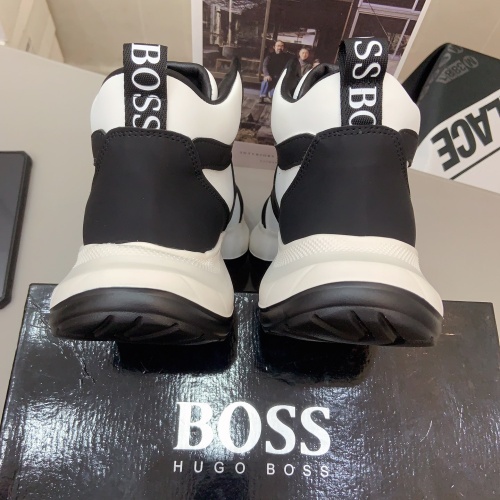 Cheap Boss High Top Shoes For Men #1164130 Replica Wholesale [$85.00 USD] [ITEM#1164130] on Replica Boss High Top Shoes