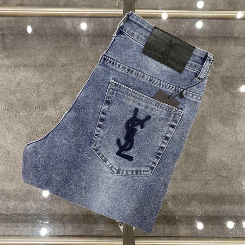 Cheap Yves Saint Laurent YSL Jeans For Men #1164156 Replica Wholesale [$42.00 USD] [ITEM#1164156] on Replica Yves Saint Laurent YSL Jeans