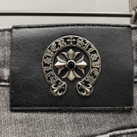 Cheap Chrome Hearts Jeans For Men #1154698 Replica Wholesale [$68.00 USD] [ITEM#1154698] on Replica Chrome Hearts Jeans