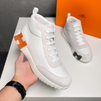 Cheap Hermes High Tops Shoes For Men #1155492 Replica Wholesale [$125.00 USD] [ITEM#1155492] on Replica Hermes High Tops Shoes