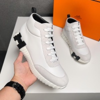 Cheap Hermes High Tops Shoes For Men #1155493 Replica Wholesale [$125.00 USD] [ITEM#1155493] on Replica Hermes High Tops Shoes