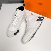 Cheap Hermes High Tops Shoes For Men #1155493 Replica Wholesale [$125.00 USD] [ITEM#1155493] on Replica Hermes High Tops Shoes