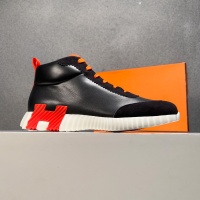 Cheap Hermes High Tops Shoes For Men #1155497 Replica Wholesale [$125.00 USD] [ITEM#1155497] on Replica Hermes High Tops Shoes