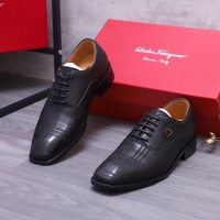 Salvatore Ferragamo Leather Shoes For Men #1155555