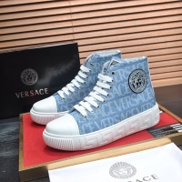 Cheap Versace High Tops Shoes For Men #1155638 Replica Wholesale [$85.00 USD] [ITEM#1155638] on Replica Versace High Tops Shoes
