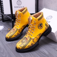 Cheap Versace Boots For Men #1155677 Replica Wholesale [$82.00 USD] [ITEM#1155677] on Replica Versace Boots