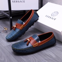 Cheap Versace Leather Shoes For Men #1156080 Replica Wholesale [$68.00 USD] [ITEM#1156080] on Replica Versace Leather Shoes