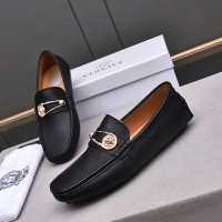 Cheap Versace Leather Shoes For Men #1156098 Replica Wholesale [$76.00 USD] [ITEM#1156098] on Replica Versace Leather Shoes