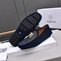 Cheap Versace Leather Shoes For Men #1156104 Replica Wholesale [$76.00 USD] [ITEM#1156104] on Replica Versace Leather Shoes