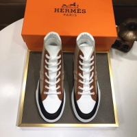 Cheap Hermes High Tops Shoes For Men #1156189 Replica Wholesale [$115.00 USD] [ITEM#1156189] on Replica Hermes High Tops Shoes