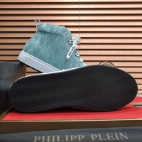 Cheap Philipp Plein PP High Tops Shoes For Men #1156208 Replica Wholesale [$88.00 USD] [ITEM#1156208] on Replica Philipp Plein PP High Tops Shoes