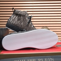 Cheap Philipp Plein PP High Tops Shoes For Men #1156210 Replica Wholesale [$88.00 USD] [ITEM#1156210] on Replica Philipp Plein PP High Tops Shoes