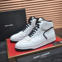 Cheap Yves Saint Laurent YSL High Tops Shoes For Men #1156218 Replica Wholesale [$98.00 USD] [ITEM#1156218] on Replica Yves Saint Laurent YSL High Tops Shoes