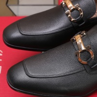 Cheap Salvatore Ferragamo Leather Shoes For Men #1156271 Replica Wholesale [$125.00 USD] [ITEM#1156271] on Replica Salvatore Ferragamo Leather Shoes