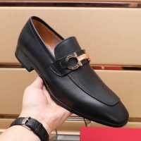 Cheap Salvatore Ferragamo Leather Shoes For Men #1156272 Replica Wholesale [$125.00 USD] [ITEM#1156272] on Replica Salvatore Ferragamo Leather Shoes