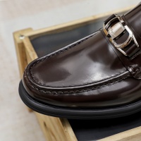 Cheap Salvatore Ferragamo Leather Shoes For Men #1156738 Replica Wholesale [$85.00 USD] [ITEM#1156738] on Replica Salvatore Ferragamo Leather Shoes