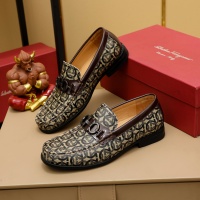Salvatore Ferragamo Leather Shoes For Men #1156768