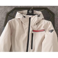 Cheap Prada Down Feather Coat Long Sleeved For Men #1157622 Replica Wholesale [$160.00 USD] [ITEM#1157622] on Replica Prada Down Feather Coat