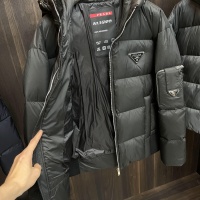 Cheap Prada Down Feather Coat Long Sleeved For Men #1157793 Replica Wholesale [$140.00 USD] [ITEM#1157793] on Replica Prada Down Feather Coat
