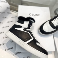 Cheap Celine High Top Shoes For Women #1157993 Replica Wholesale [$105.00 USD] [ITEM#1157993] on Replica Celine High Top Shoes