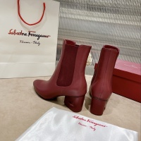 Cheap Salvatore Ferragamo Boots For Women #1158270 Replica Wholesale [$128.00 USD] [ITEM#1158270] on Replica Salvatore Ferragamo Boots