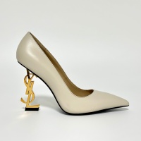 Cheap Yves Saint Laurent YSL High-Heeled Shoes For Women #1159063 Replica Wholesale [$108.00 USD] [ITEM#1159063] on Replica Yves Saint Laurent YSL High-Heeled Shoes