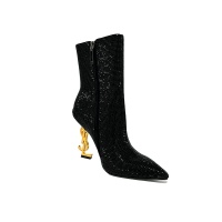 Cheap Yves Saint Laurent YSL Boots For Women #1159075 Replica Wholesale [$202.00 USD] [ITEM#1159075] on Replica Yves Saint Laurent YSL Boots