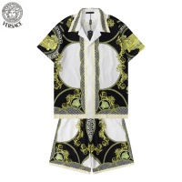 Cheap Versace Tracksuits Short Sleeved For Men #1159418 Replica Wholesale [$52.00 USD] [ITEM#1159418] on Replica Versace Tracksuits