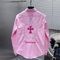 Cheap Chrome Hearts Shirts Long Sleeved For Unisex #1159463 Replica Wholesale [$56.00 USD] [ITEM#1159463] on Replica Chrome Hearts Shirts