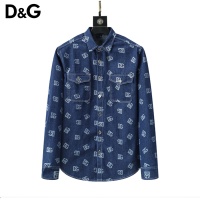 Dolce & Gabbana D&G Shirts Long Sleeved For Men #1159804