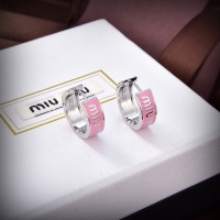 Cheap MIU MIU Earrings For Women #1160749 Replica Wholesale [$27.00 USD] [ITEM#1160749] on Replica MIU MIU Earrings