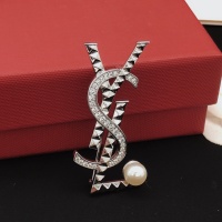 Cheap Yves Saint Laurent Brooches For Women #1161489 Replica Wholesale [$29.00 USD] [ITEM#1161489] on Replica Yves Saint Laurent Brooches