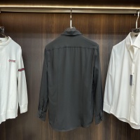 Cheap Prada Shirts Long Sleeved For Men #1161827 Replica Wholesale [$88.00 USD] [ITEM#1161827] on Replica Prada Shirts