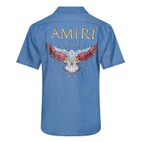 Cheap Amiri Shirts Short Sleeved For Unisex #1162465 Replica Wholesale [$42.00 USD] [ITEM#1162465] on Replica Amiri Shirts