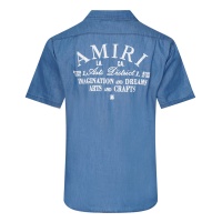 Cheap Amiri Shirts Short Sleeved For Unisex #1162469 Replica Wholesale [$42.00 USD] [ITEM#1162469] on Replica Amiri Shirts