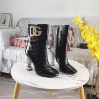 Cheap Dolce &amp; Gabbana D&amp;G Boots For Women #1162517 Replica Wholesale [$172.00 USD] [ITEM#1162517] on Replica Dolce &amp; Gabbana D&amp;G Boots