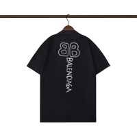 Cheap Balenciaga Shirts Short Sleeved For Men #1162543 Replica Wholesale [$36.00 USD] [ITEM#1162543] on Replica Balenciaga Shirts