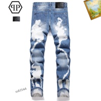 Cheap Philipp Plein PP Jeans For Men #1163014 Replica Wholesale [$48.00 USD] [ITEM#1163014] on Replica Philipp Plein PP Jeans