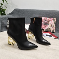 Cheap Dolce &amp; Gabbana D&amp;G Boots For Women #1163200 Replica Wholesale [$165.00 USD] [ITEM#1163200] on Replica Dolce &amp; Gabbana D&amp;G Boots