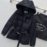 Cheap Prada Down Feather Coat Long Sleeved For Women #1163336 Replica Wholesale [$128.00 USD] [ITEM#1163336] on Replica Prada Down Feather Coat