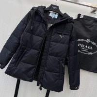 Cheap Prada Down Feather Coat Long Sleeved For Women #1163336 Replica Wholesale [$128.00 USD] [ITEM#1163336] on Replica Prada Down Feather Coat